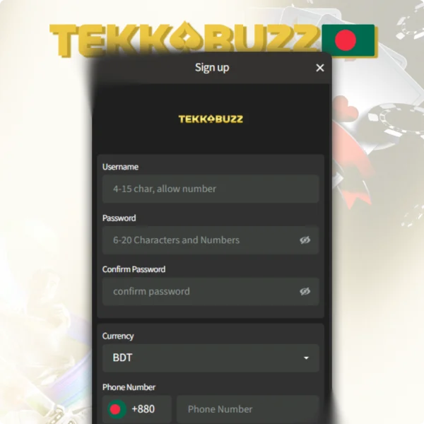 Fast and Easy Account Registration Process at TekkaBuzz Bangladesh